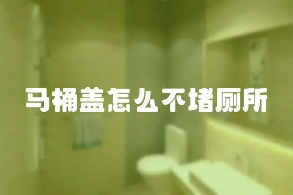 馬桶蓋怎么不堵廁所