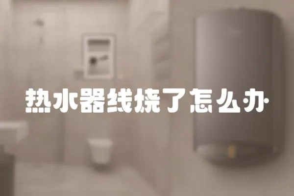 熱水器線燒了怎么辦