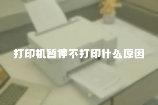 打印機暫停不打印什么原因