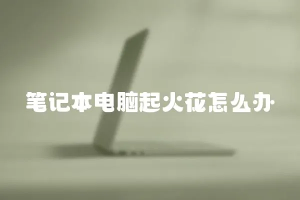 筆記本電腦起火花怎么辦