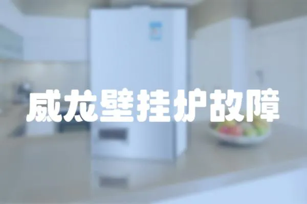 威龍壁掛爐故障