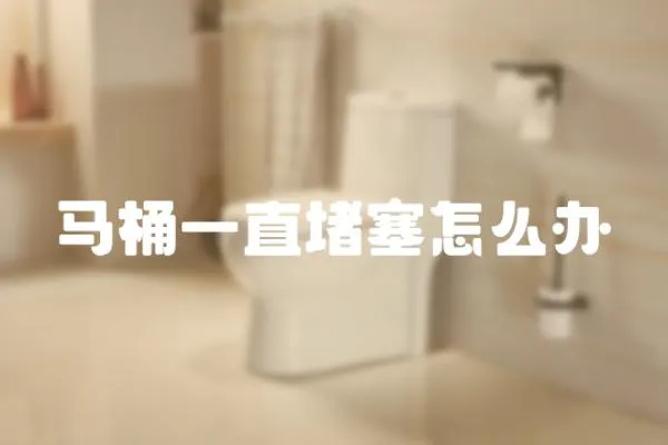 馬桶一直堵塞怎么辦