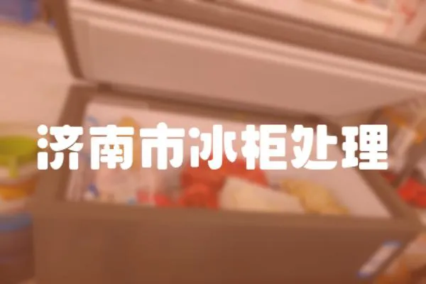 濟南市冰柜處理