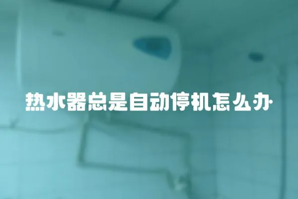 熱水器總是自動停機怎么辦