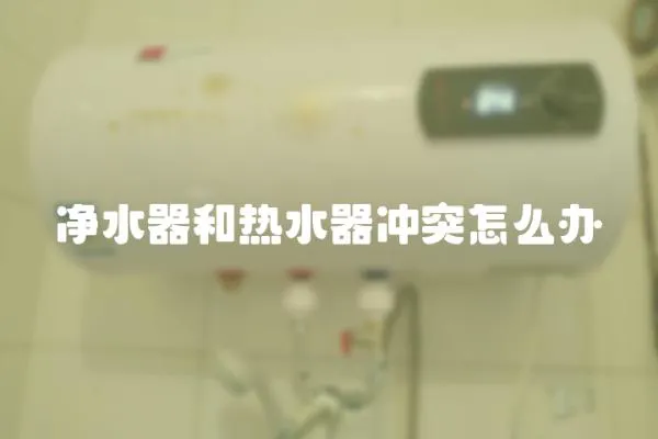 凈水器和熱水器沖突怎么辦