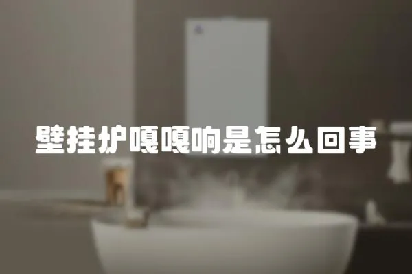 壁掛爐嘎嘎響是怎么回事
