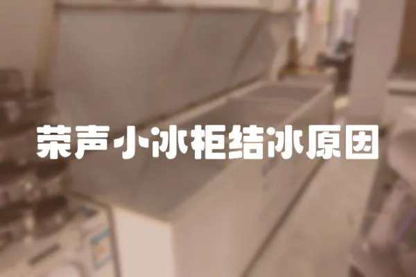 榮聲小冰柜結冰原因