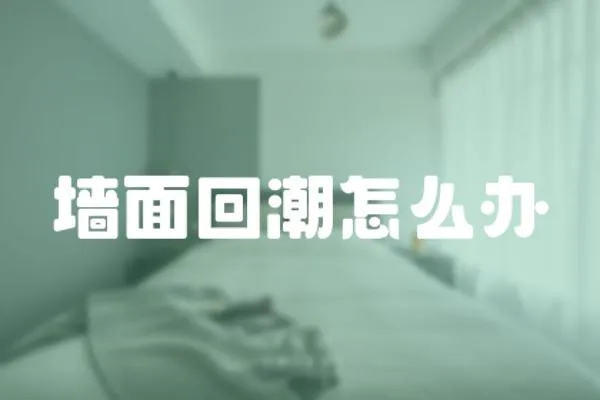 墻面回潮怎么辦