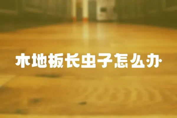 木地板長蟲子怎么辦