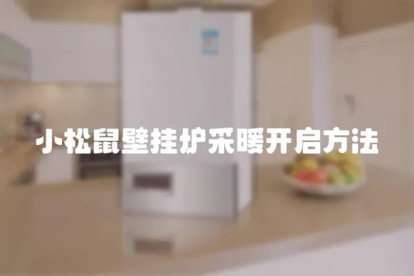 小松鼠壁掛爐采暖開啟方法