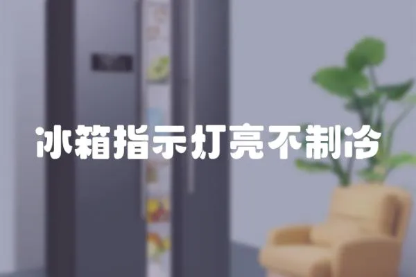 冰箱指示燈亮不制冷