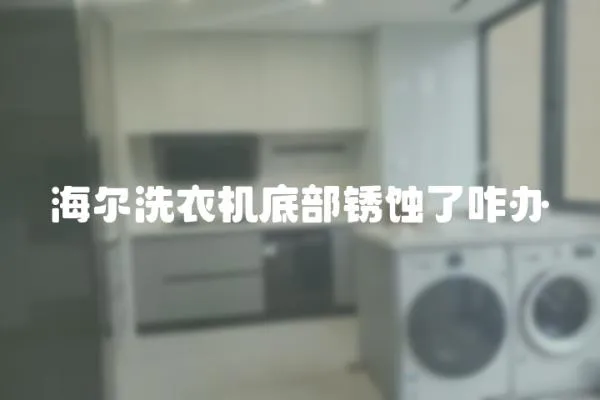 海爾洗衣機底部銹蝕了咋辦