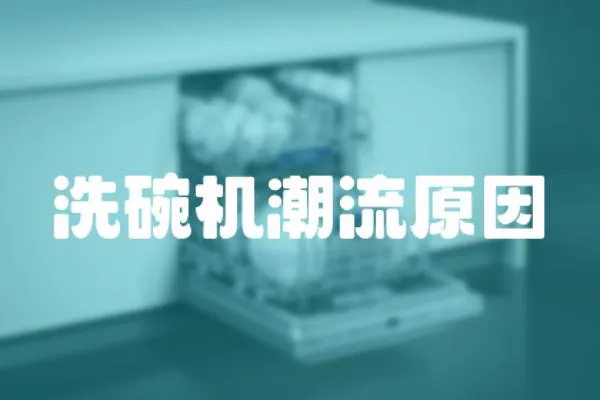 洗碗機潮流原因