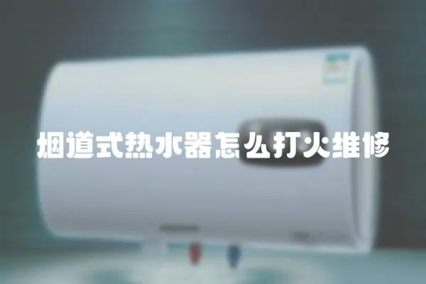 煙道式熱水器怎么打火維修