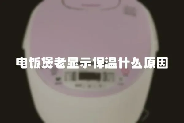 電飯煲老顯示保溫什么原因