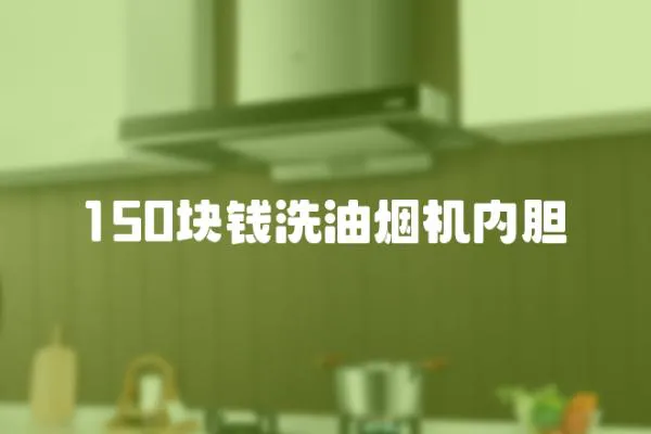 150塊錢洗油煙機內膽