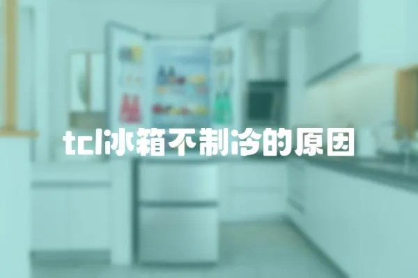 tcl冰箱不制冷的原因