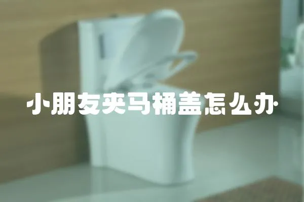 小朋友夾馬桶蓋怎么辦