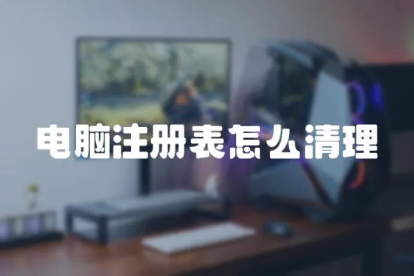 電腦注冊表怎么清理