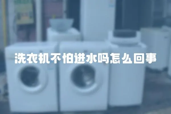 洗衣機不怕進水嗎怎么回事