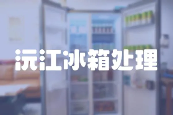 沅江冰箱處理
