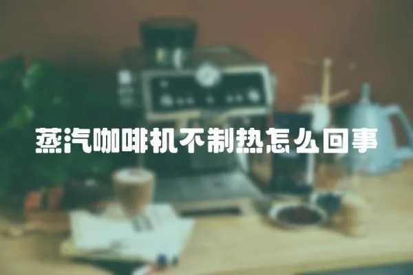 蒸汽咖啡機不制熱怎么回事