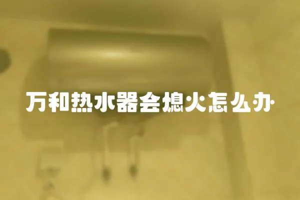 萬和熱水器會熄火怎么辦