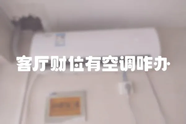 客廳財位有空調咋辦