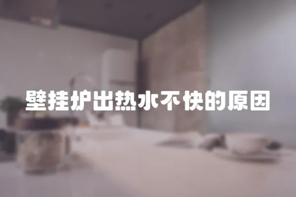 壁掛爐出熱水不快的原因