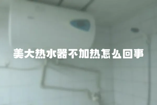 美大熱水器不加熱怎么回事