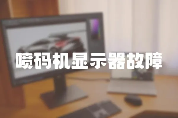 噴碼機(jī)顯示器故障