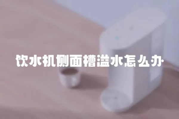 飲水機側面槽溢水怎么辦