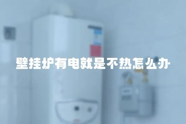 壁掛爐有電就是不熱怎么辦