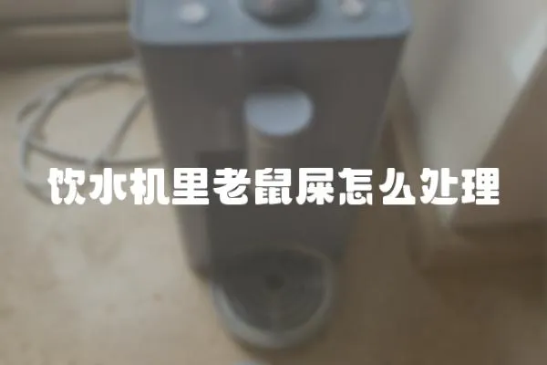 飲水機(jī)里老鼠屎怎么處理