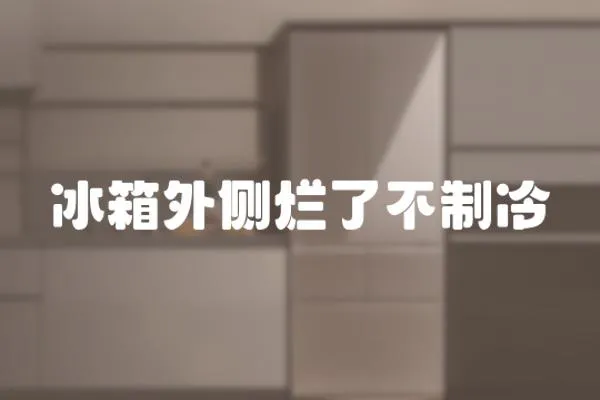 冰箱外側爛了不制冷