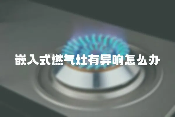 嵌入式燃气灶有异响怎么办