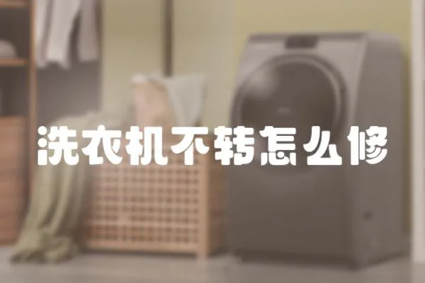 洗衣機不轉怎么修