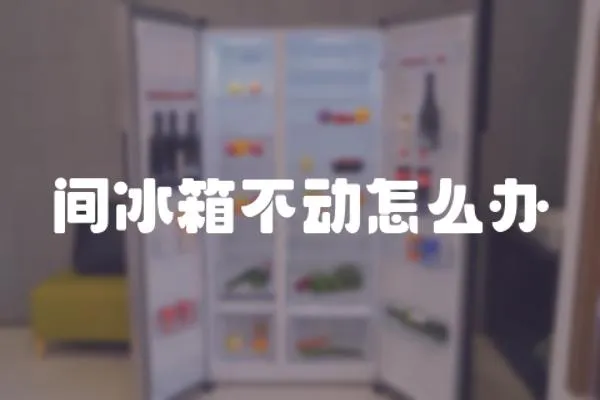 間冰箱不動怎么辦