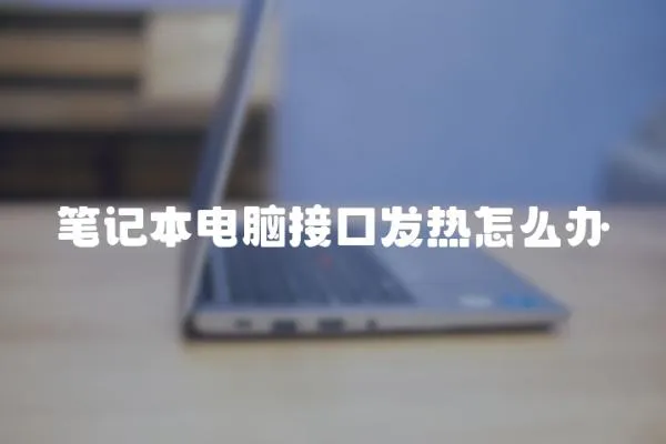 筆記本電腦接口發熱怎么辦