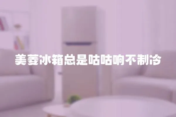 美菱冰箱總是咕咕響不制冷