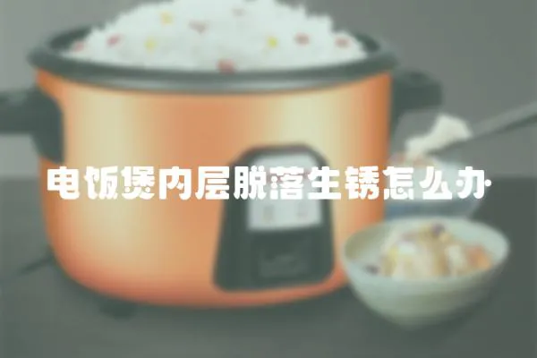 電飯煲內層脫落生銹怎么辦