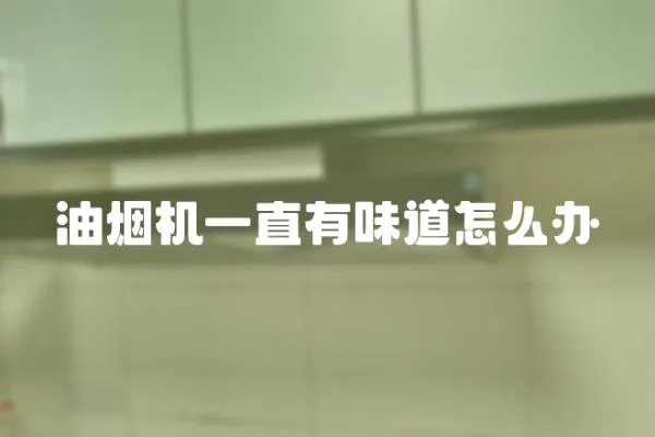 油煙機一直有味道怎么辦