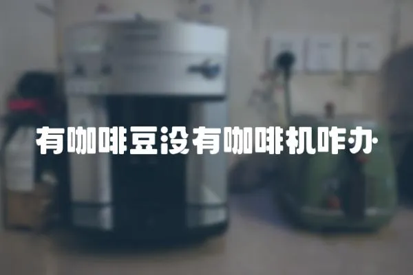 有咖啡豆沒有咖啡機(jī)咋辦