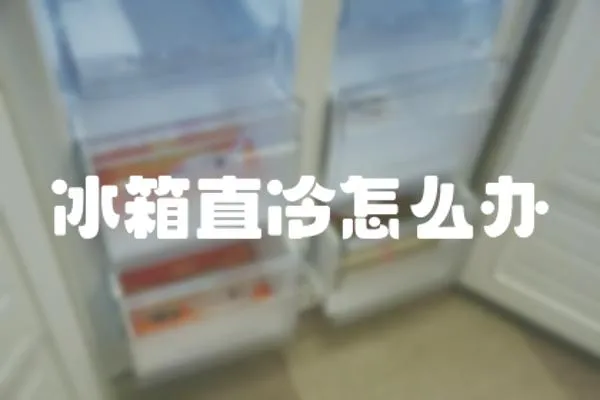 冰箱直冷怎么辦