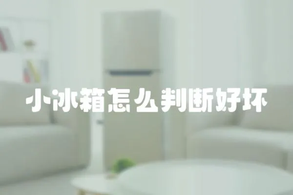 小冰箱怎么判斷好壞
