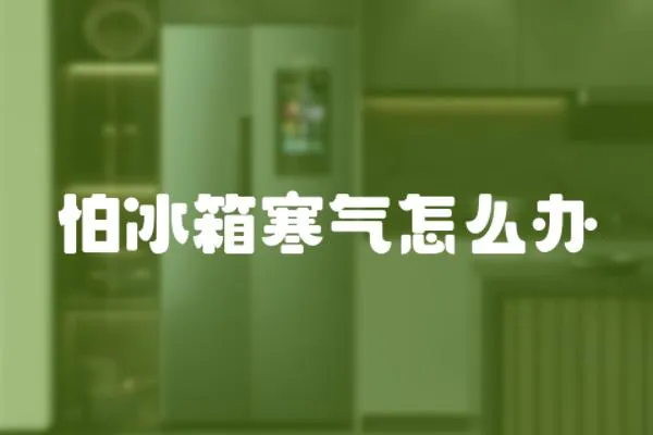 怕冰箱寒氣怎么辦