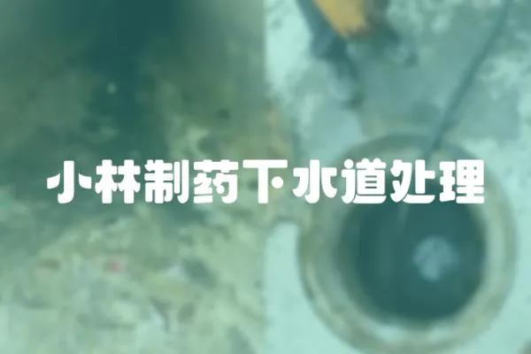 小林制藥下水道處理