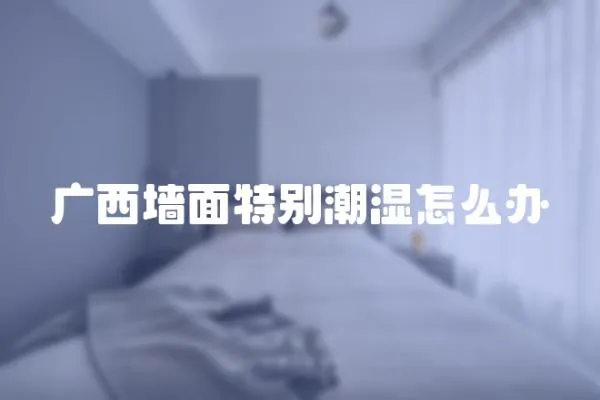 廣西墻面特別潮濕怎么辦