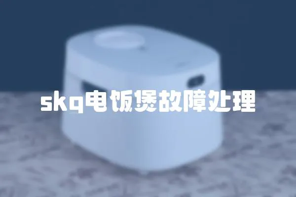 skg电饭煲故障处理