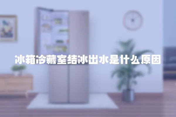 冰箱冷藏室結冰出水是什么原因